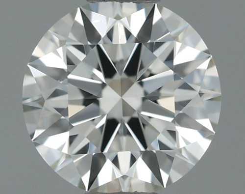 0.51 carat K-VVS1 Excellent cut Natūralus Round Deimantas (1)
