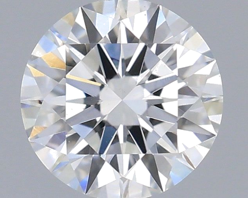 0.5 carat F-SI1 Excellent cut Natūralus Round Deimantas (1)