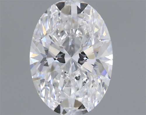 0.4 carat D-VVS2 Natūralus Oval Deimantas (1)