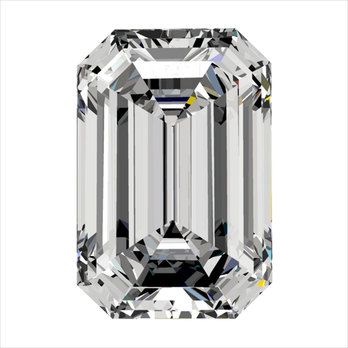 0.3 carat E-VVS1 Natūralus Emerald Deimantas (1)