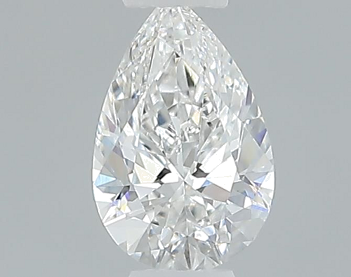 0.3 carat E-VVS1 Natūralus Pear Deimantas (1)