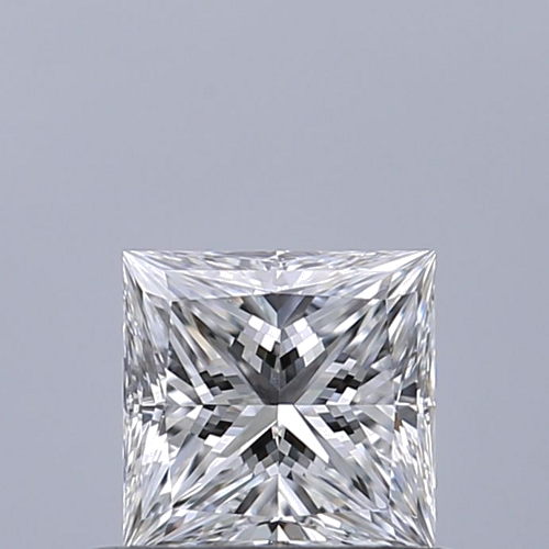 0.51 carat D-VS1 Natūralus Princess Deimantas (1)