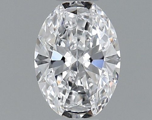 0.4 carat D-VVS2 Natūralus Oval Deimantas (1)