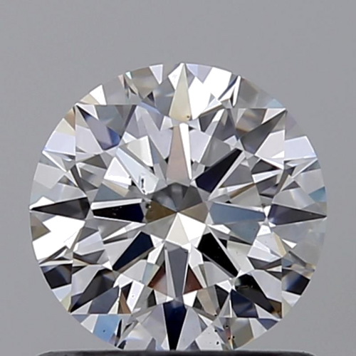 0.61 carat D-SI1 Excellent cut Natūralus Round Deimantas (1)
