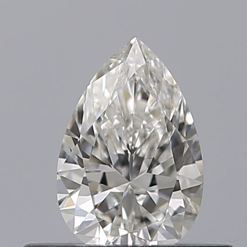 0.3 carat F-VS1 Natūralus Pear Deimantas (1)