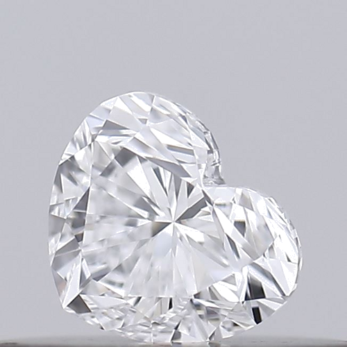 0.2 carat D-VVS2 Natūralus Heart Deimantas (1)