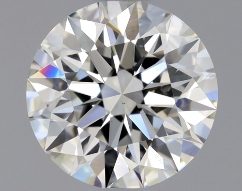 1.01 carat I-SI1 Excellent cut Natūralus Round Deimantas (1)