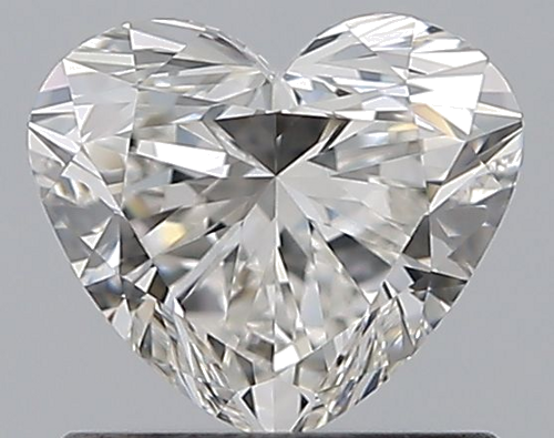 0.7 carat G-VS2 Natūralus Heart Deimantas (1)