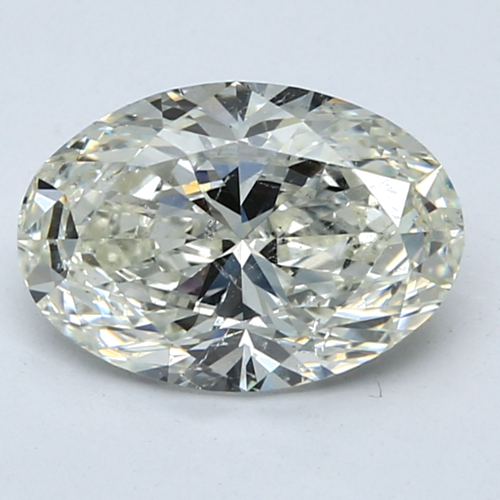 2.5 carat J-SI2 Natūralus Oval Deimantas (1)