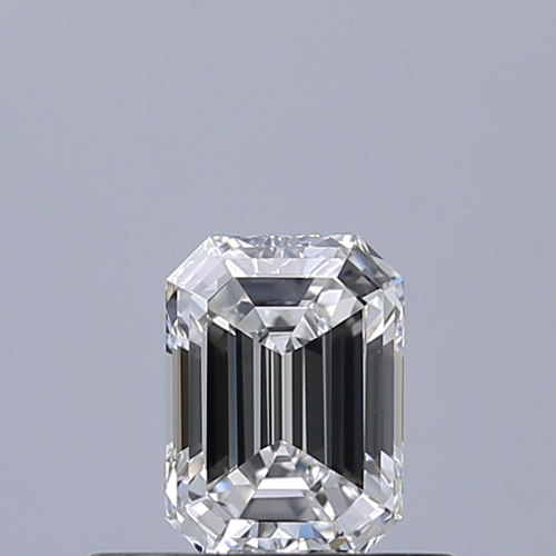 0.44 carat F-VVS1 Natūralus Emerald Deimantas (1)