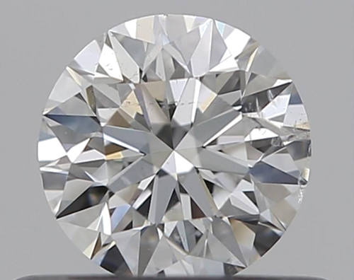 0.4 carat F-SI2 Excellent cut Natūralus Round Deimantas (1)