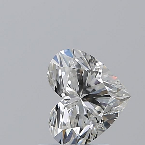 1.01 carat H-SI1 Natūralus Heart Deimantas (1)