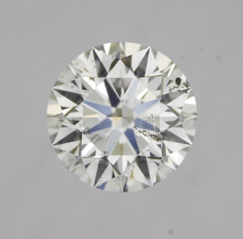 0.7 carat F-SI2 Excellent cut Natūralus Round Deimantas (1)