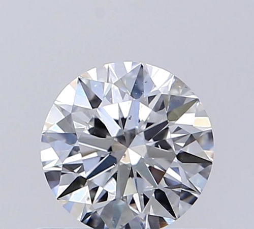 0.5 carat E-SI1 Excellent cut Natūralus Round Deimantas (1)