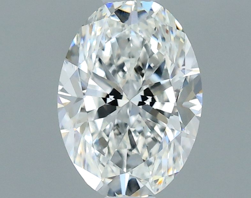 0.51 carat F-VS1 Natūralus Oval Deimantas (1)