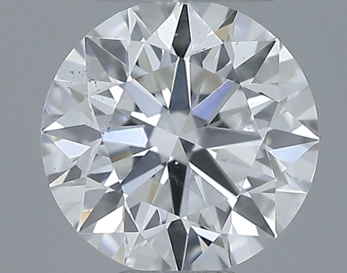 0.51 carat D-SI1 Very Good cut Natūralus Round Deimantas (1)