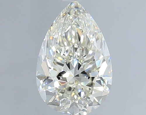 1.01 carat K-VS2 Natūralus Pear Deimantas (1)