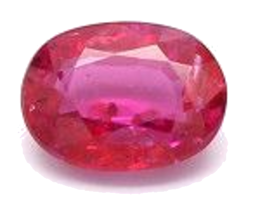 0.22 carat RED BRILLIANTSTEP cut Oval Rubinas (1)
