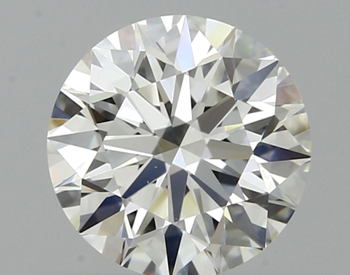 0.52 carat H-VVS2 Excellent cut Natūralus Round Deimantas (1)