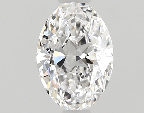 0.5 carat D-VVS2 Natūralus Oval Deimantas (1)
