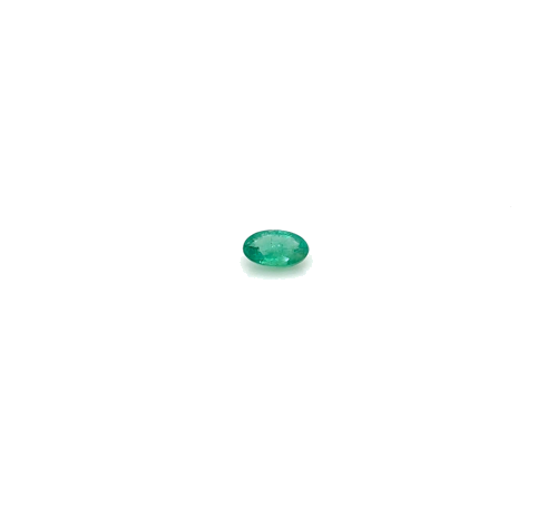 0.37 carat GREEN Oval Smaragdas (1)