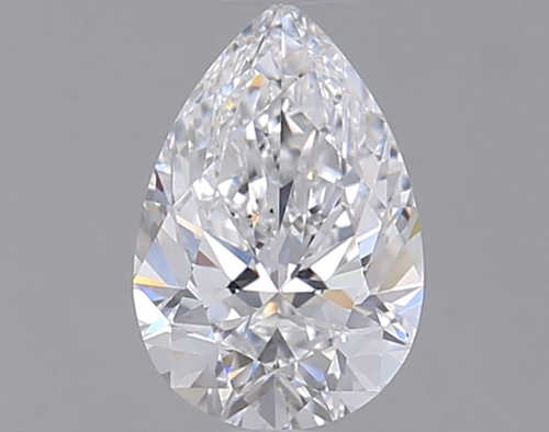 0.56 carat D-VS2 Natūralus Pear Deimantas (1)
