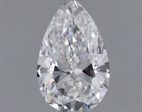 0.41 carat D-VS1 Natūralus Pear Deimantas (1)