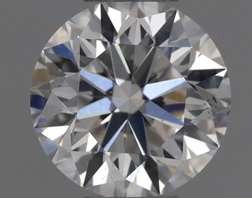 0.32 carat F-SI1 Very Good cut Natūralus Round Deimantas (1)