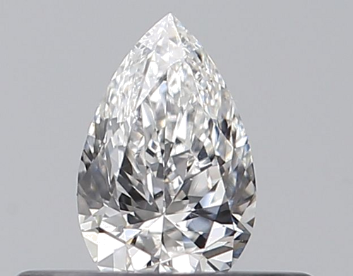 0.24 carat E-VS2 Natūralus Pear Deimantas (1)