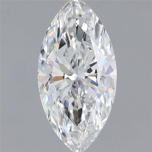 0.6 carat F-SI1 Natūralus Marquise Deimantas (1)