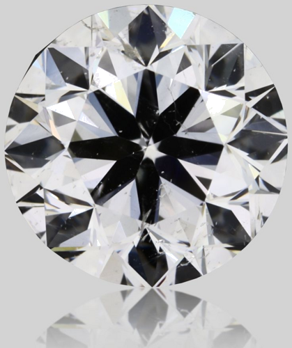 0.9 carat I-SI2 Very Good cut Natūralus Round Deimantas (1)