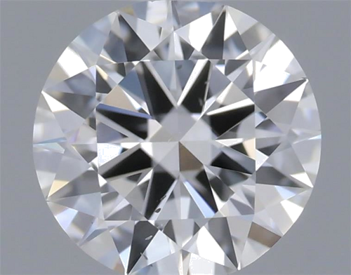 0.5 carat G-SI1 Excellent cut Natūralus Round Deimantas (1)