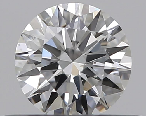 0.32 carat F-SI2 Excellent cut Natūralus Round Deimantas (1)