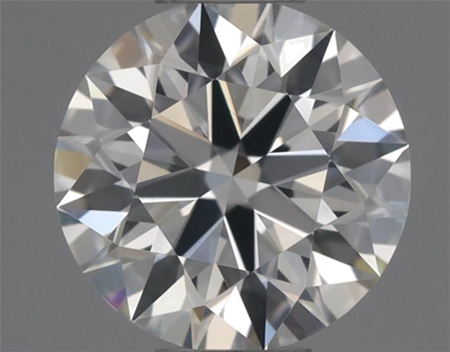 0.41 carat H-VVS2 Excellent cut Natūralus Round Deimantas (1)