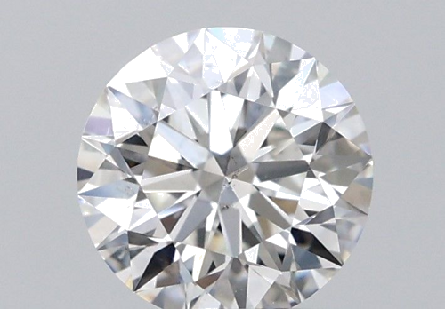 0.58 carat F-SI1 Excellent cut Natūralus Round Deimantas (1)