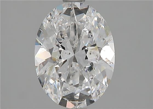 1.51 carat D-SI1 Natūralus Oval Deimantas (1)