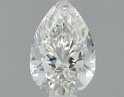 0.36 carat H-VVS1 Natūralus Pear Deimantas (1)