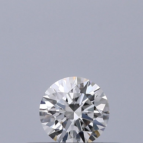 0.19 carat F-VVS2 Excellent cut Natūralus Round Deimantas (1)