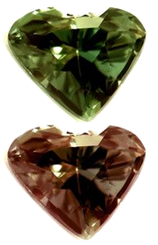 0.22 carat GREEN Heart Alexandrite (1)