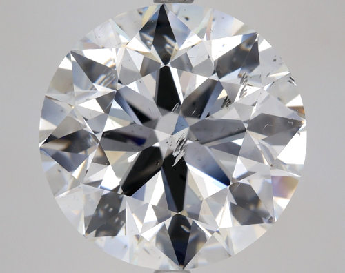 9.04 carat F-SI2 Excellent cut Natūralus Round Deimantas (1)