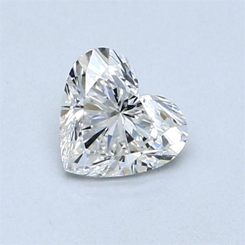 0.66 carat G-VS1 Natūralus Heart Deimantas (1)