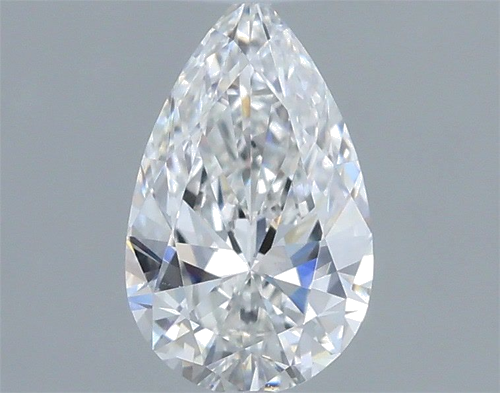 0.5 carat F-VS1 Natūralus Pear Deimantas (1)