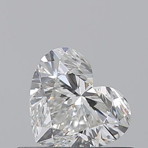 0.51 carat G-VS2 Natūralus Heart Deimantas (1)