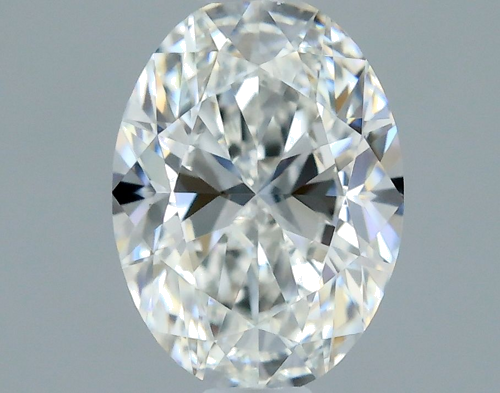 0.46 carat F-VVS1 Natūralus Oval Deimantas (1)