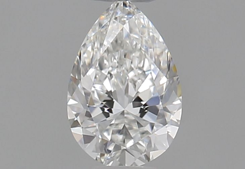 0.3 carat F-VS1 Natūralus Pear Deimantas (1)