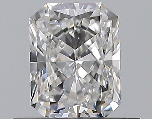0.51 carat F-VS1 Natūralus Radiant Deimantas (1)