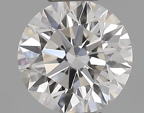 0.32 carat I-VVS2 Excellent cut Natūralus Round Deimantas (1)