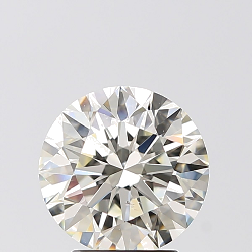 2.52 carat K-SI1 Excellent cut Natūralus Round Deimantas (1)