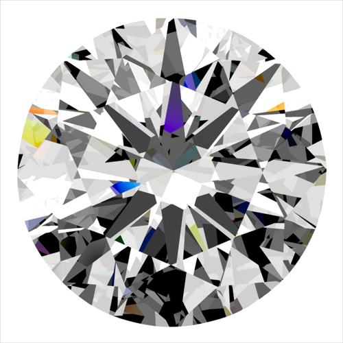 0.3 carat F-VS1 Very Good cut Natūralus Round Deimantas (1)