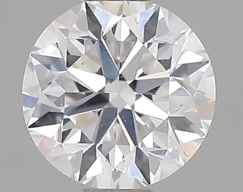 0.6 carat E-SI2 Very Good cut Natūralus Round Deimantas (1)